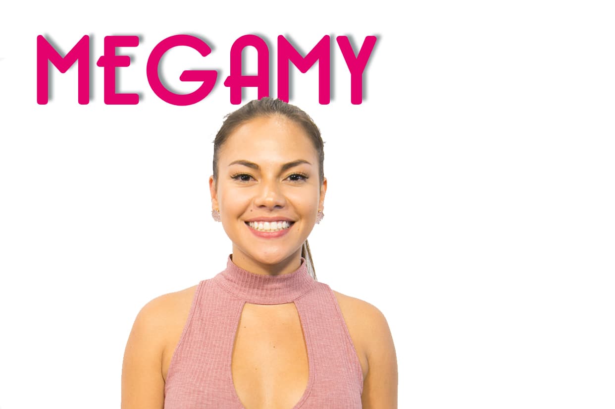 Megamy representa a Bolivia y su mayor inspiración es su padre quien murió hace ocho años.