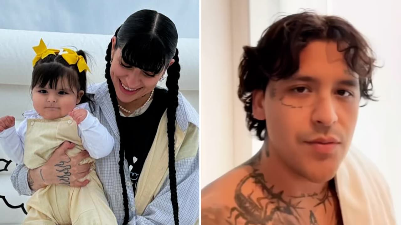 Cazzu llega a México con su hija Inti y Nodal le pide verla: esto le responde la cantante