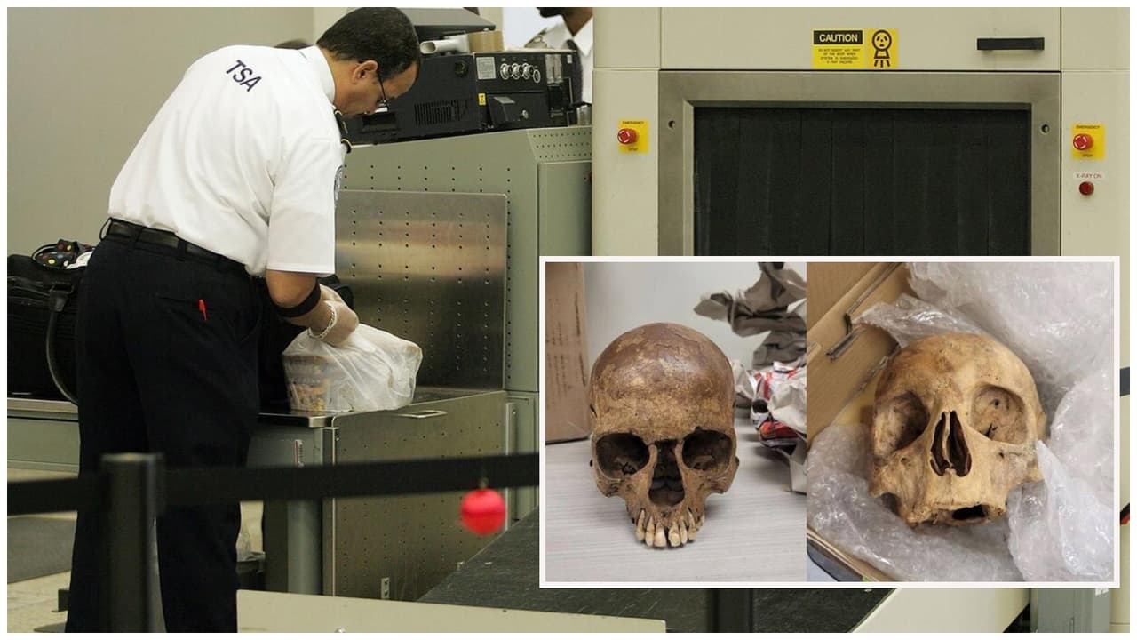 Interceptan en Chicago seis cráneos humanos enviados de Ámsterdam a Iowa