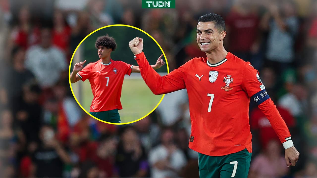 Cristiano Ronaldo Jr. es convocado con la Sub-16 de Portugal