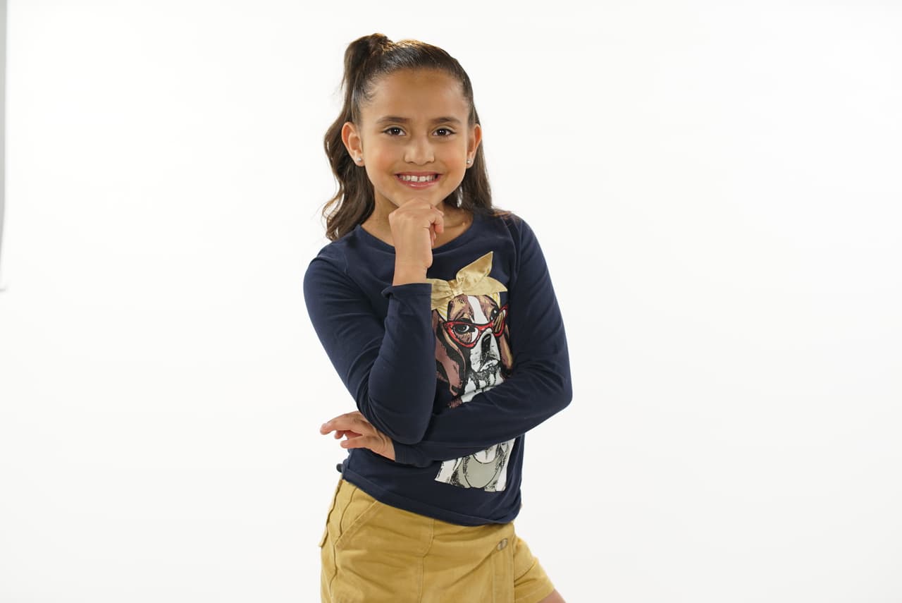 <b>Itzel Díaz</b>
<br>Categoría: Baile
<br>Edad: 8 años
<br>Lugar de Origen: Tlaquepaque, Jalisco