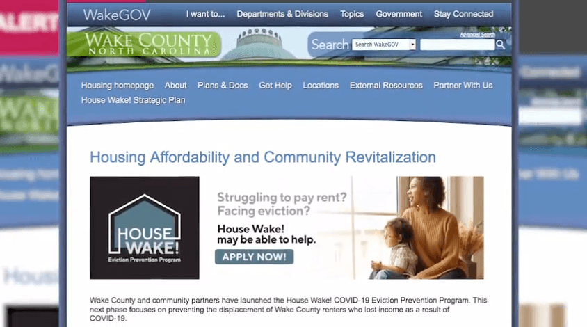La fecha límite para aplicar al programa House Wake es el viernes 21 de enero de 2022 a las 5 p.m. El condado de Wake y la ciudad de Raleigh asignaron más de $ 33 millones en ayuda federal para los inquilinos que estén atrasados en el alquiler o las facturas de servicios públicos.