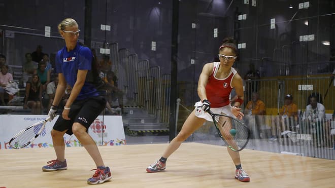 La raquetbolista mexicana Paola Longoria cobró su revancha ante la estadounidense Rhonda Rajsich en la Final del Paola Longoria Invitational de 2014, casi un año después de que Rajsich le cortara su racha de 152 partidos sin perder.