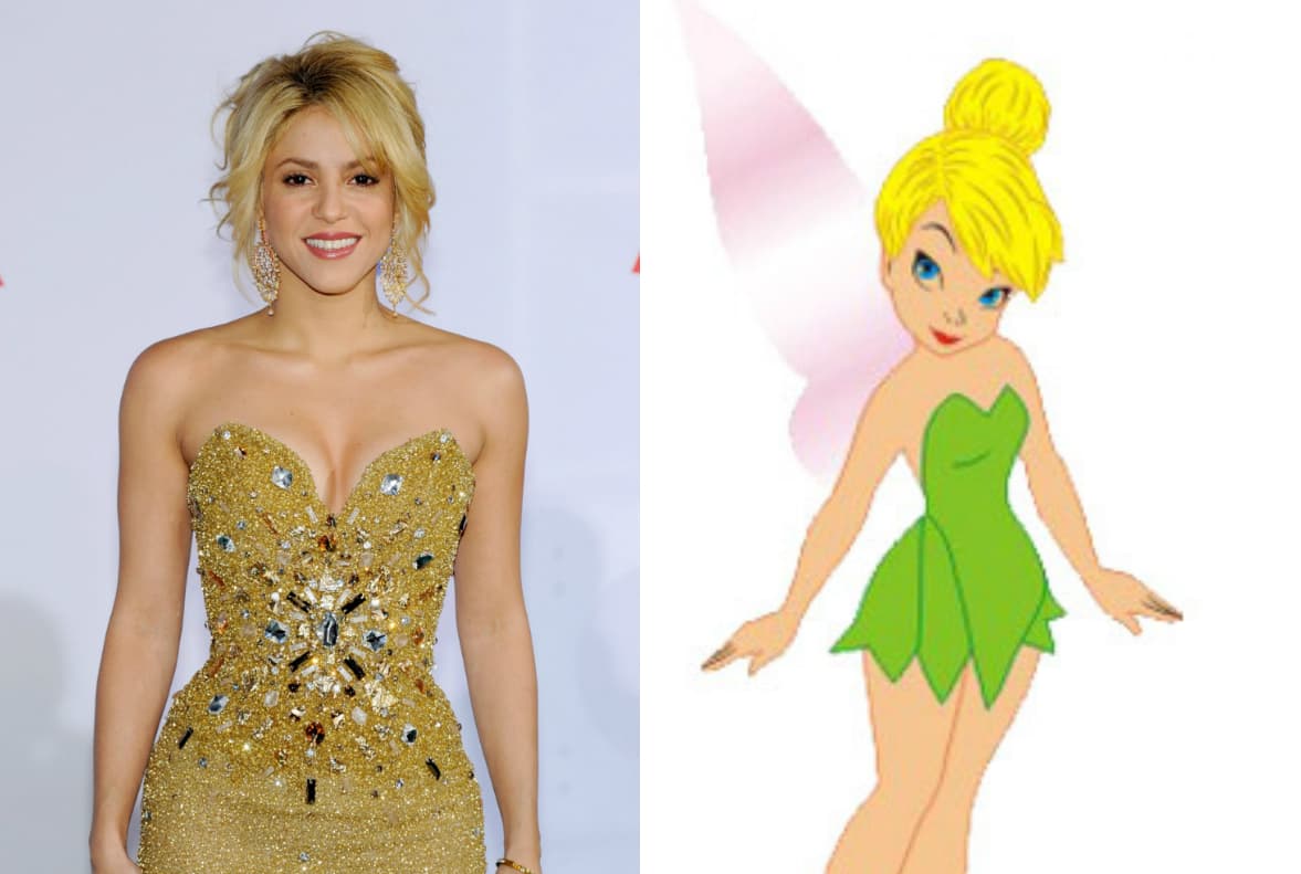 En la12va edición, 'Shaki' presumió sus encantos con un peinado estilo Campanita.