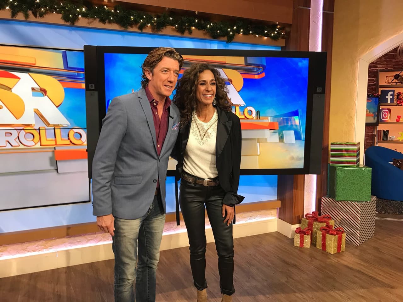 Colate no perdió el tiempo y aprovechó para saludar a su compatriota.