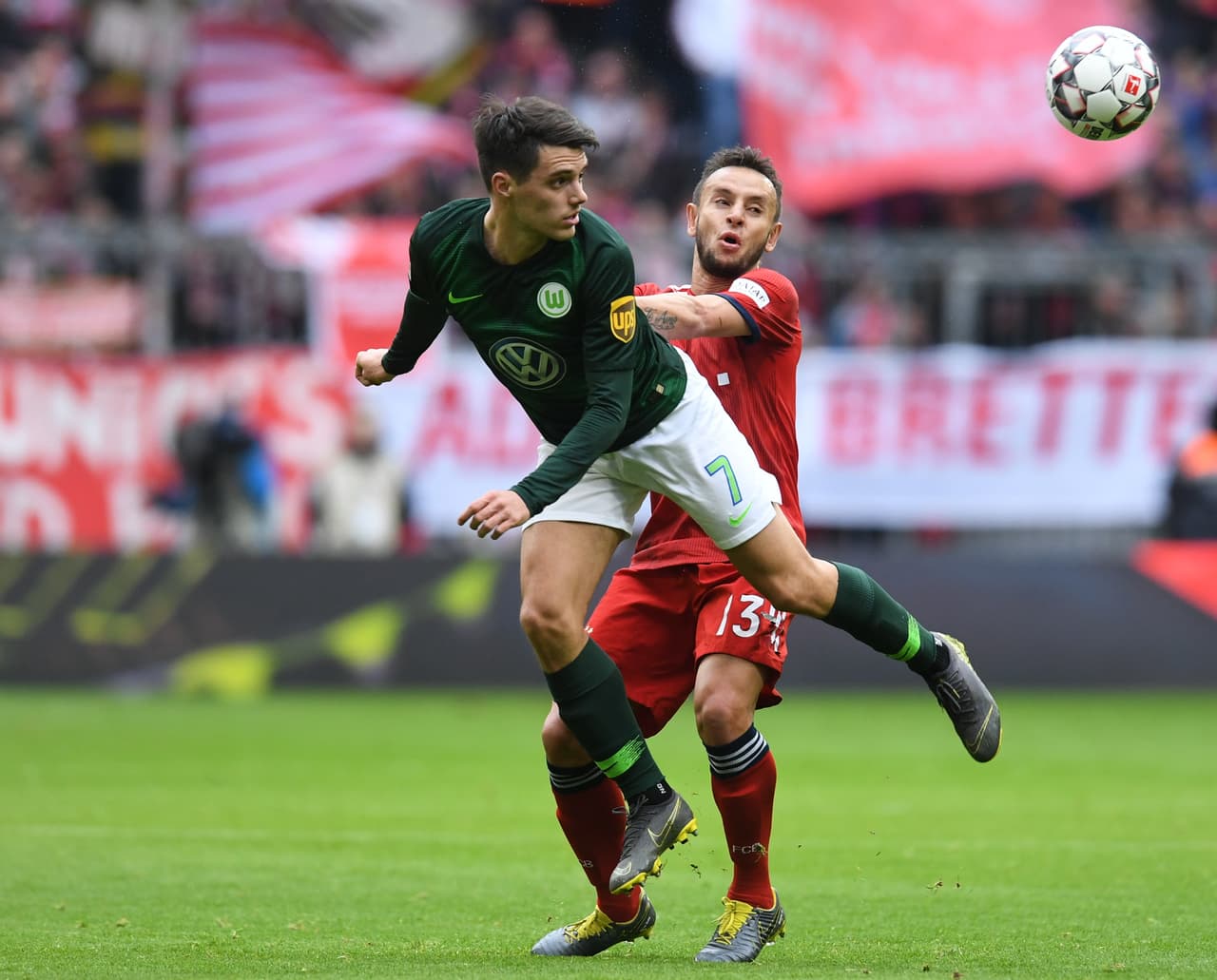 Con el 2-0 el partido se fue al descanso en el Allianz Arena, pero las cosas se veían que podían ir a más para el local.