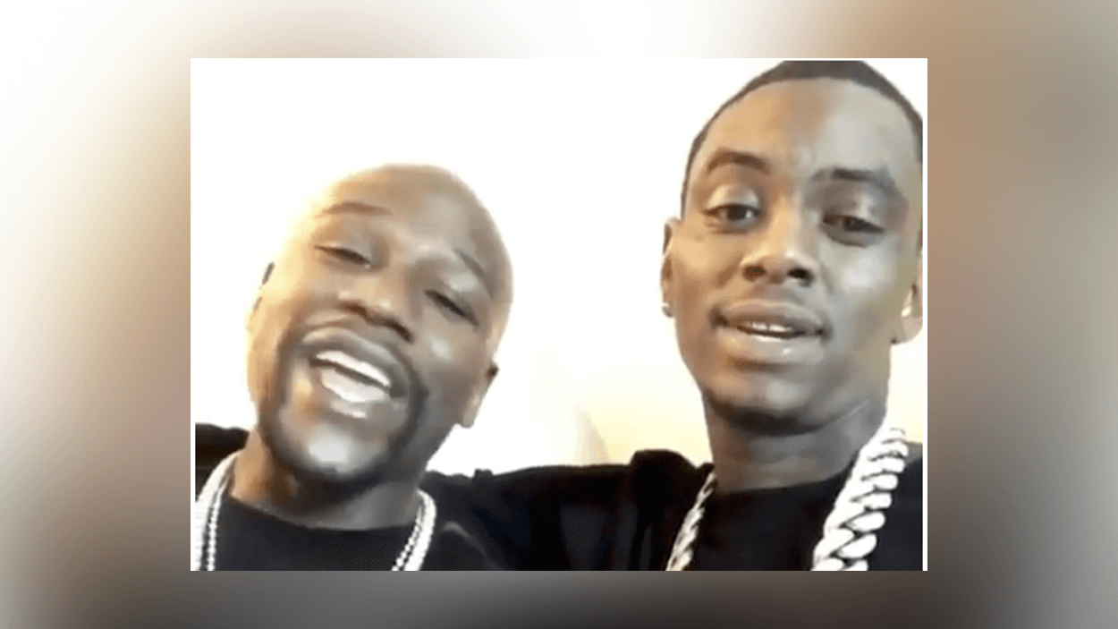 Floyd Mayweather Isn't Messing Around Training Soulja Boy