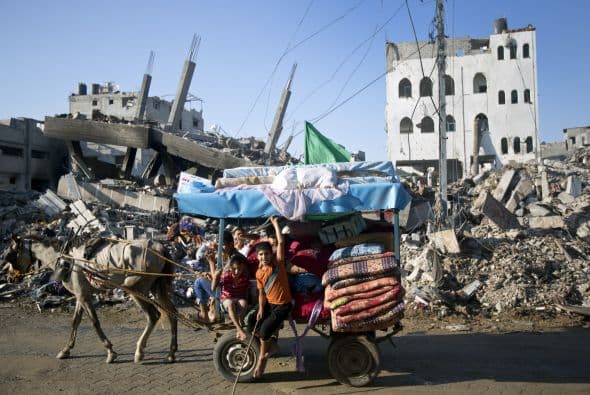 No hay cifras oficiales aún, pero las autoridades palestinas calculan las pérdidas en más de 5.000 millones de dólares.