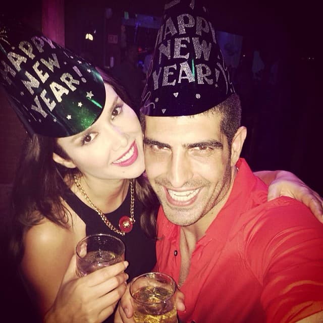 Comenzaron a salir en 2012 y pasaron el año nuevo 2014 juntos, de acuerdo a imágenes compartidas por ambos en redes sociales.