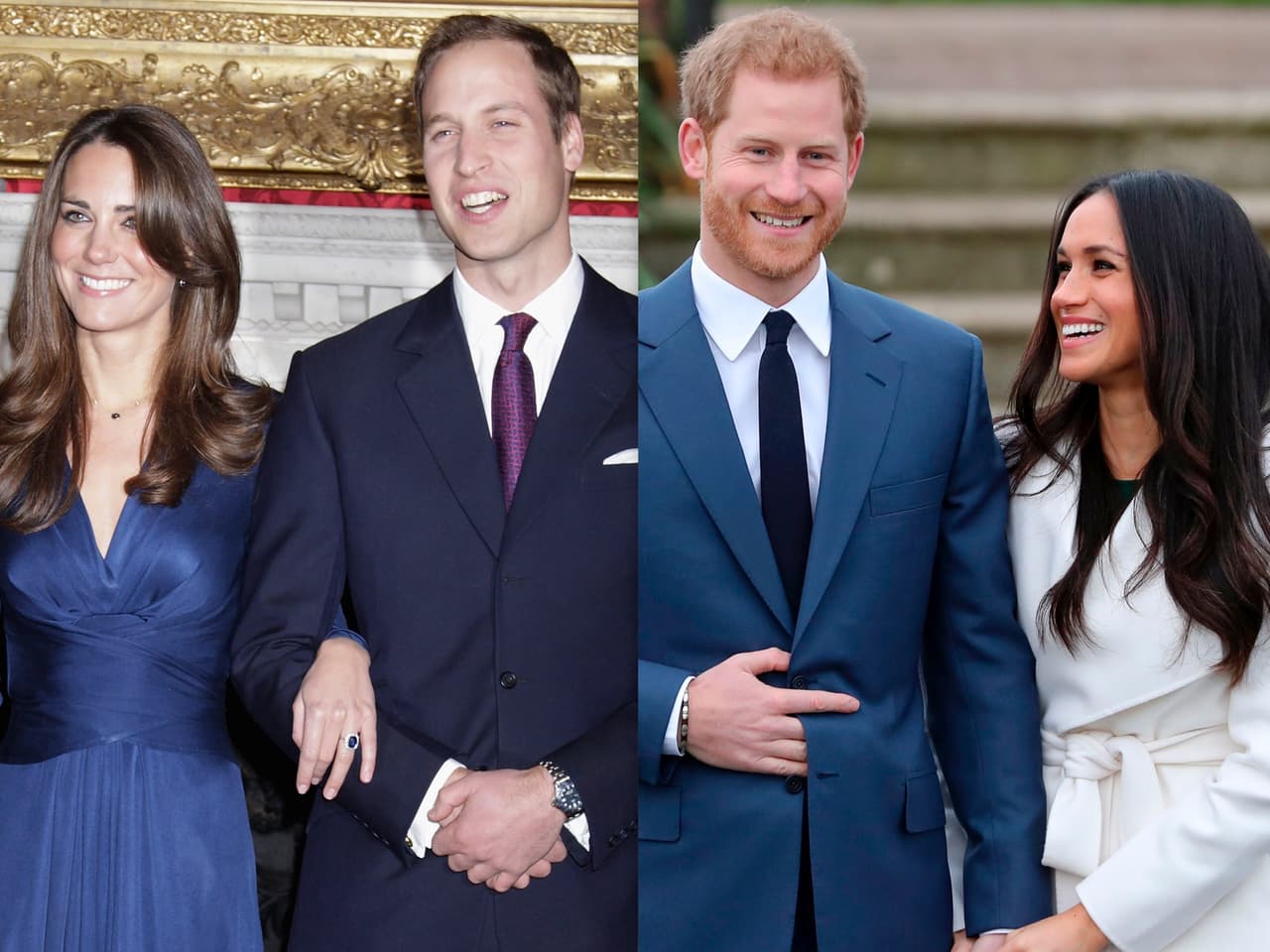 Mientras que William y Kate se comprometieron en África, Harry optó por comprometerse con Meghan durante una cena tranquila en la residencia Nottingham Cottage, una pequeña casa que hace parte del palacio de Kensington Palace.