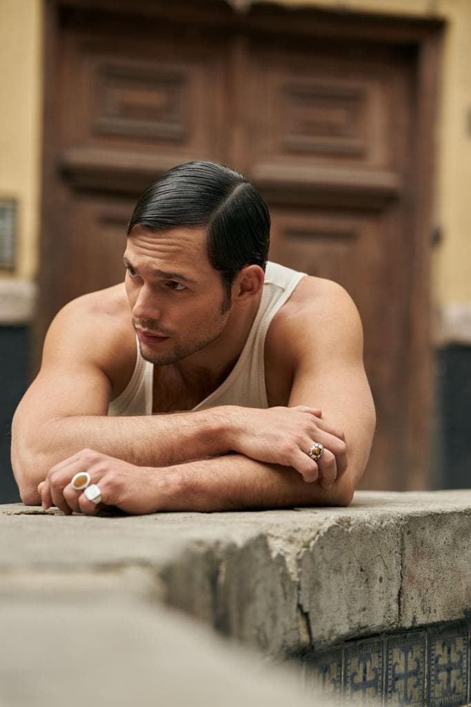 <b>Emmanuel Palomares</b>, actor de La Herencia