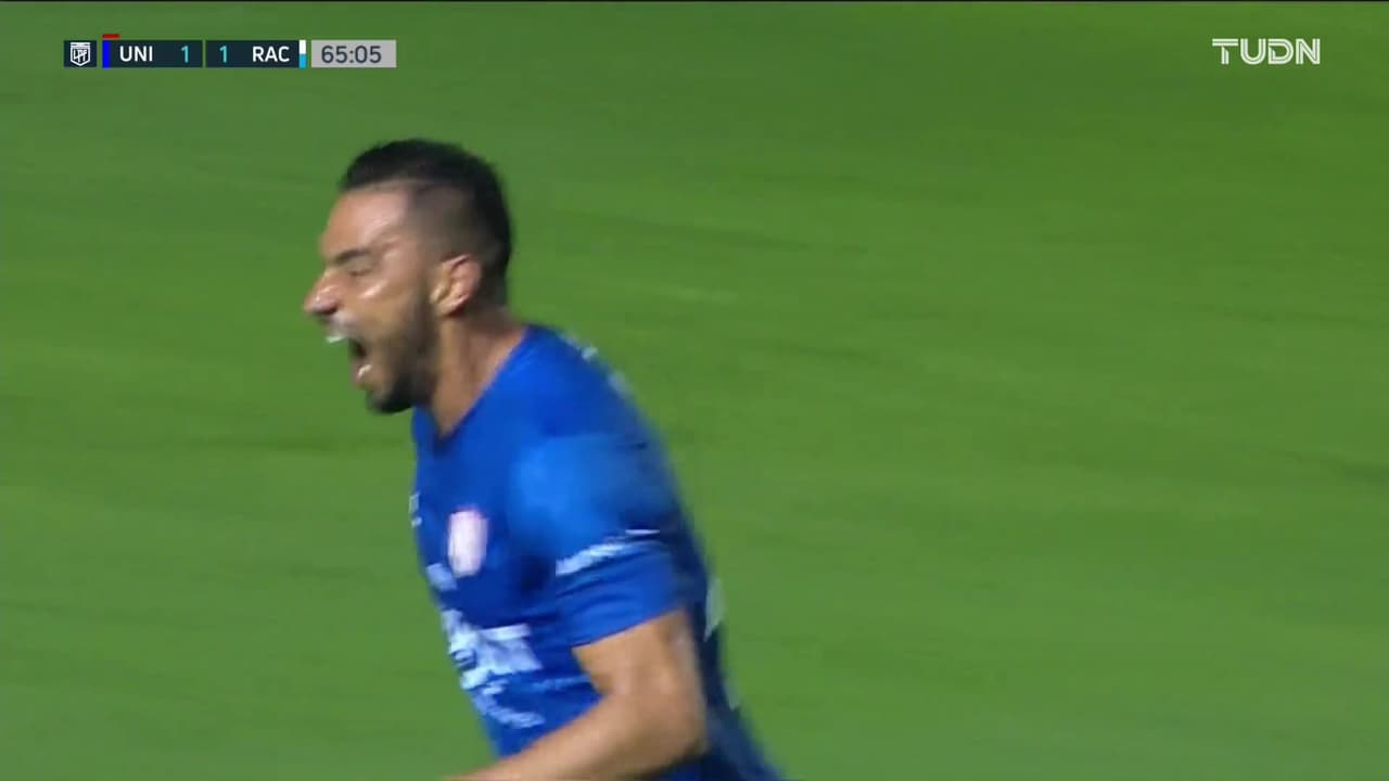 ¡Reacciona Atlético Unión! Gol de Gordillo que pone el 1-1 ante Racing