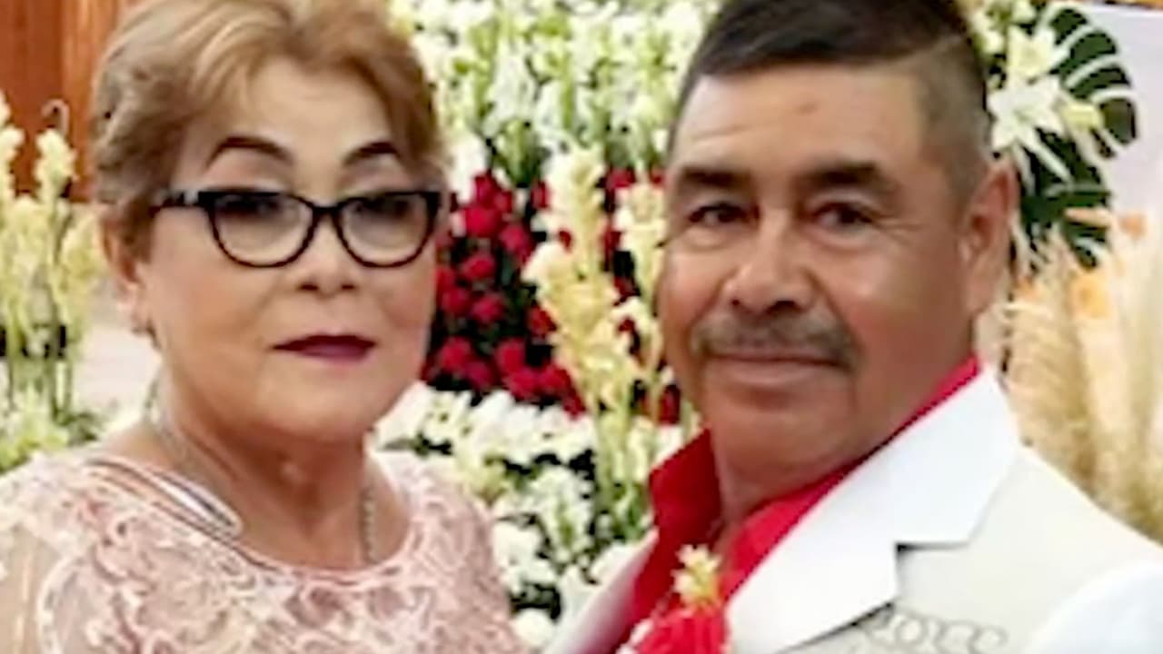 La señora Paula Rivera y su esposo Arturo Castillo habían cumplido 40 años de casados.