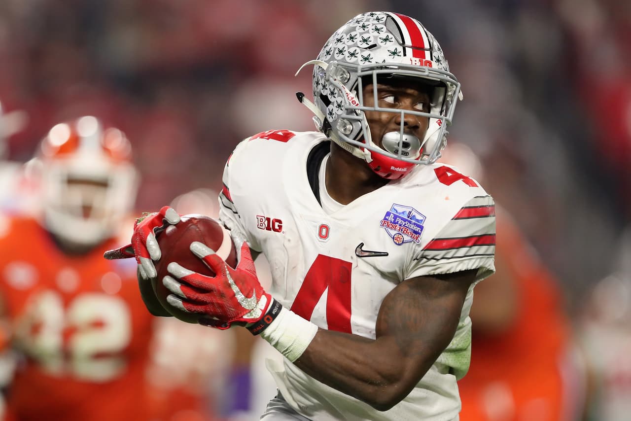 # 35 
<b>CURTIS SAMUEL</b> – RB | 
<i>Ohio State</i>
<br>