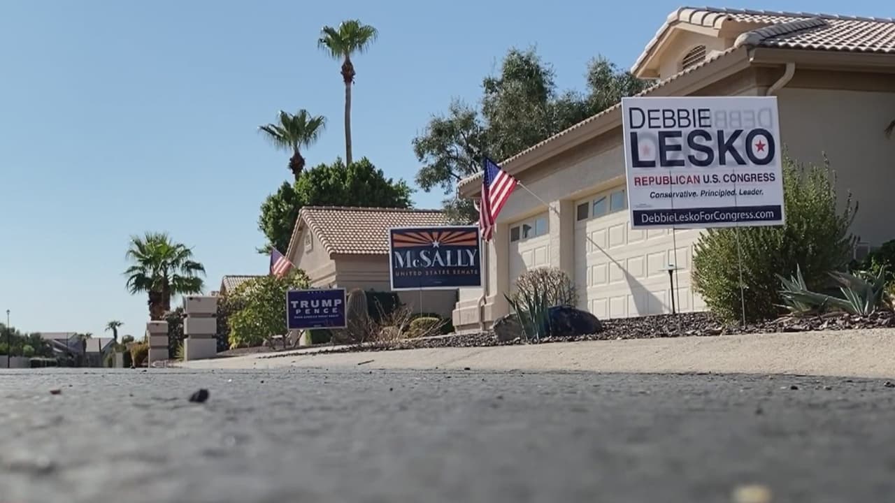Estas son las consecuencias que podría enfrentar si roba un letrero de campaña en Arizona 