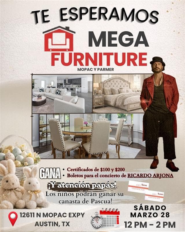 🛋️🎉 ¡TE ESPERAMOS! SE VA A PONER MEGA 🎉🛋️