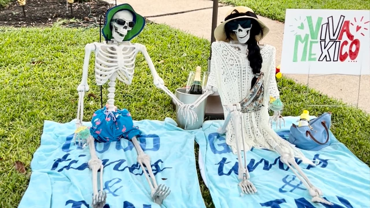 El matrimonio quiso disfrutar de su luna de miel, viajando hasta México para celebrar.