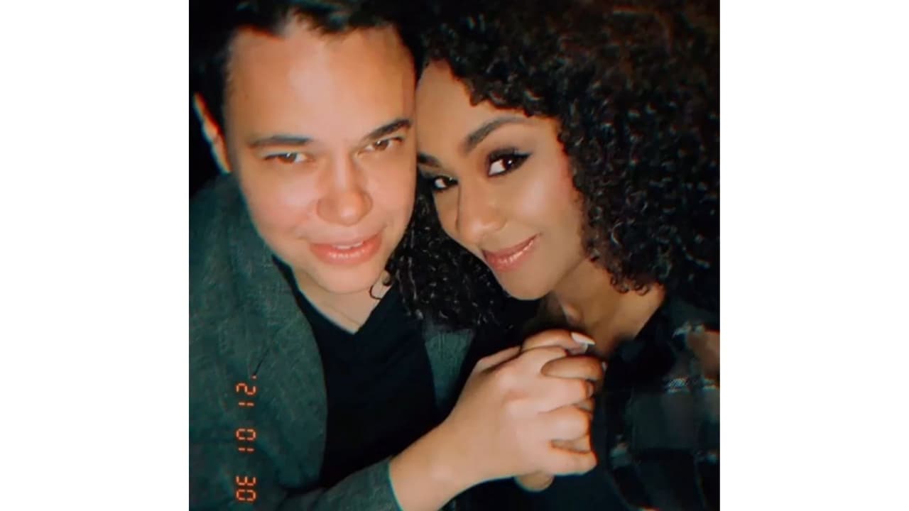 M'Balia Marichal y su novio Alex