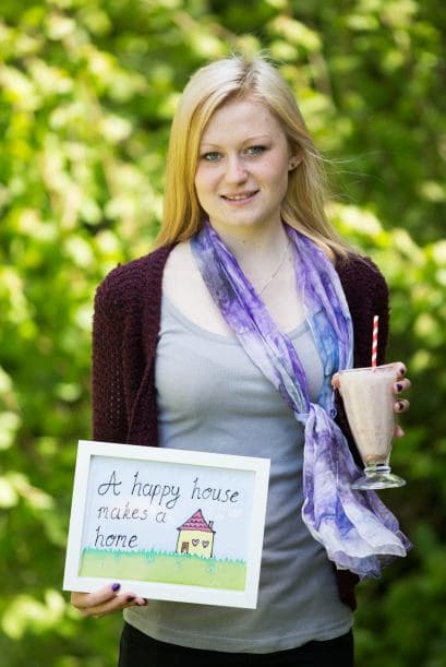 Esta joven paso de no comer a querer compartir con todos las recetas que le salvaron la vida.
