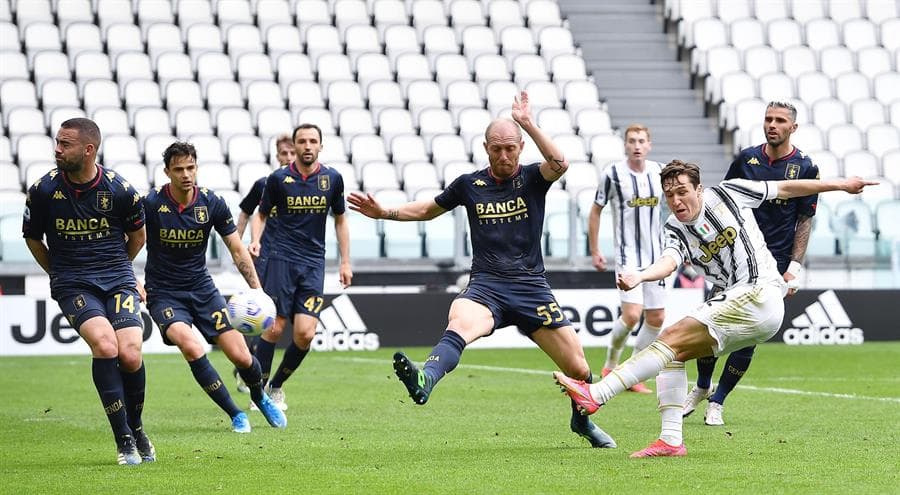 Juventus derrota a Genoa fácilmente con marcador de 3-1 en la Jornada 30 de la Serie A. Los tantos corrieron a cargo de Kulusevski, Álvaro Morata y Weston McKennie. La 'Vecchia Signora' pelea la segunda posición con el Milán.