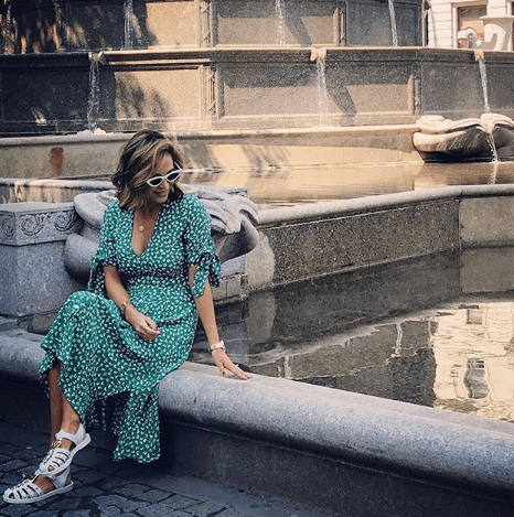 A descansar poquito de la caminada. Siempre hay que tomarse tiempo para respirar otros aires.