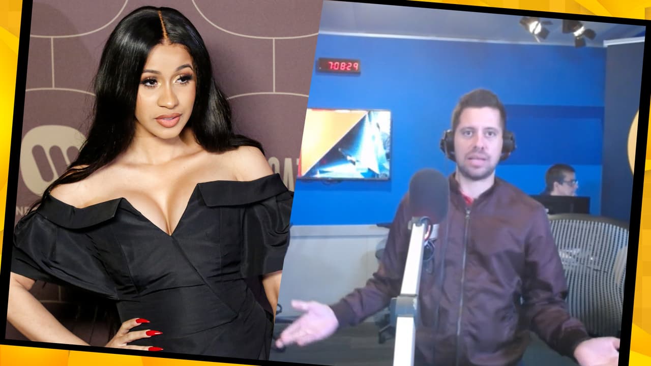 Cardi B presume su 'baby bump' en atrevida foto para famosa revista