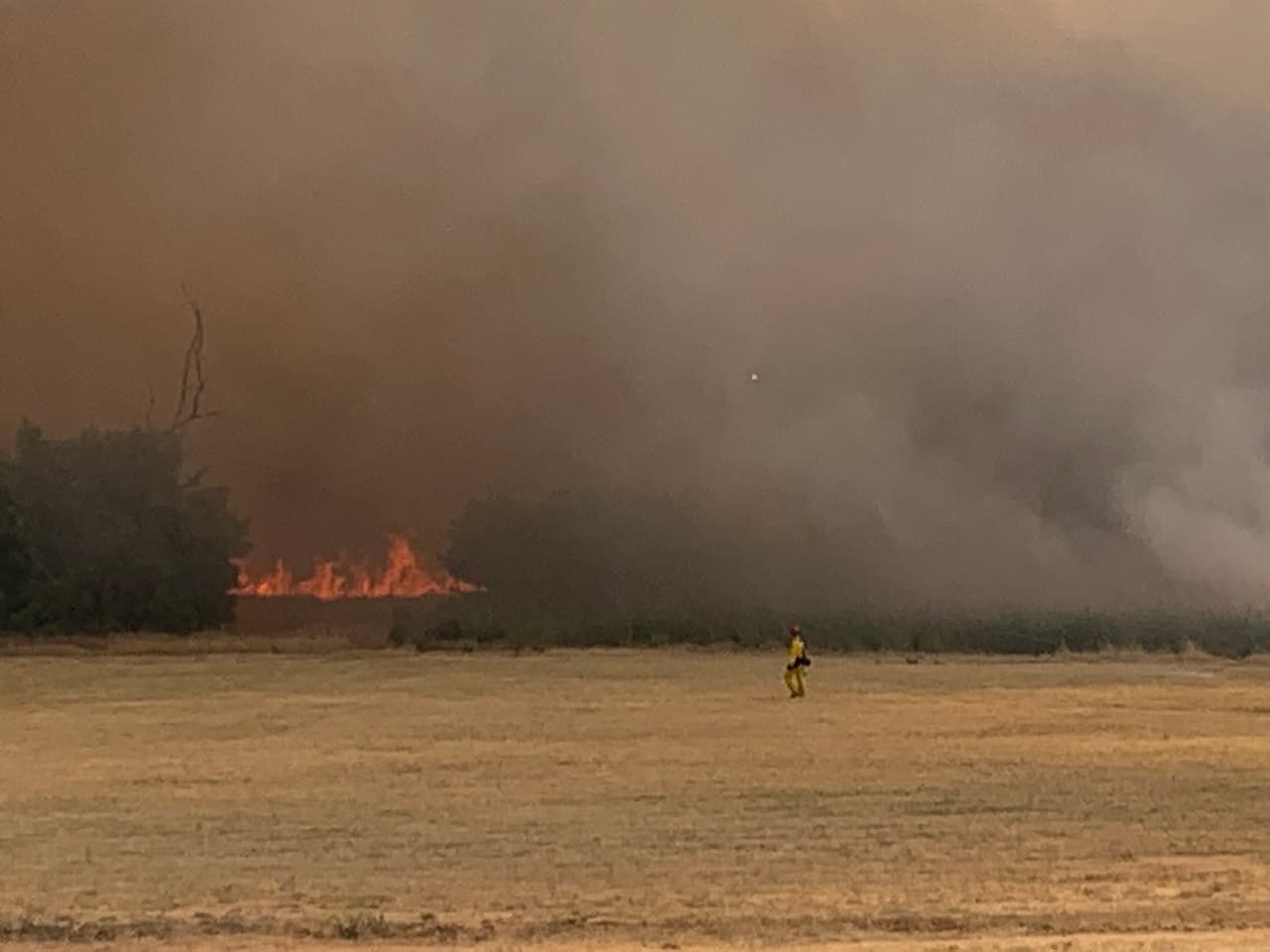 "Otra vez se quemó todo" Se reporta otro incendio cerca de  Cal Expo en Sacramento.   