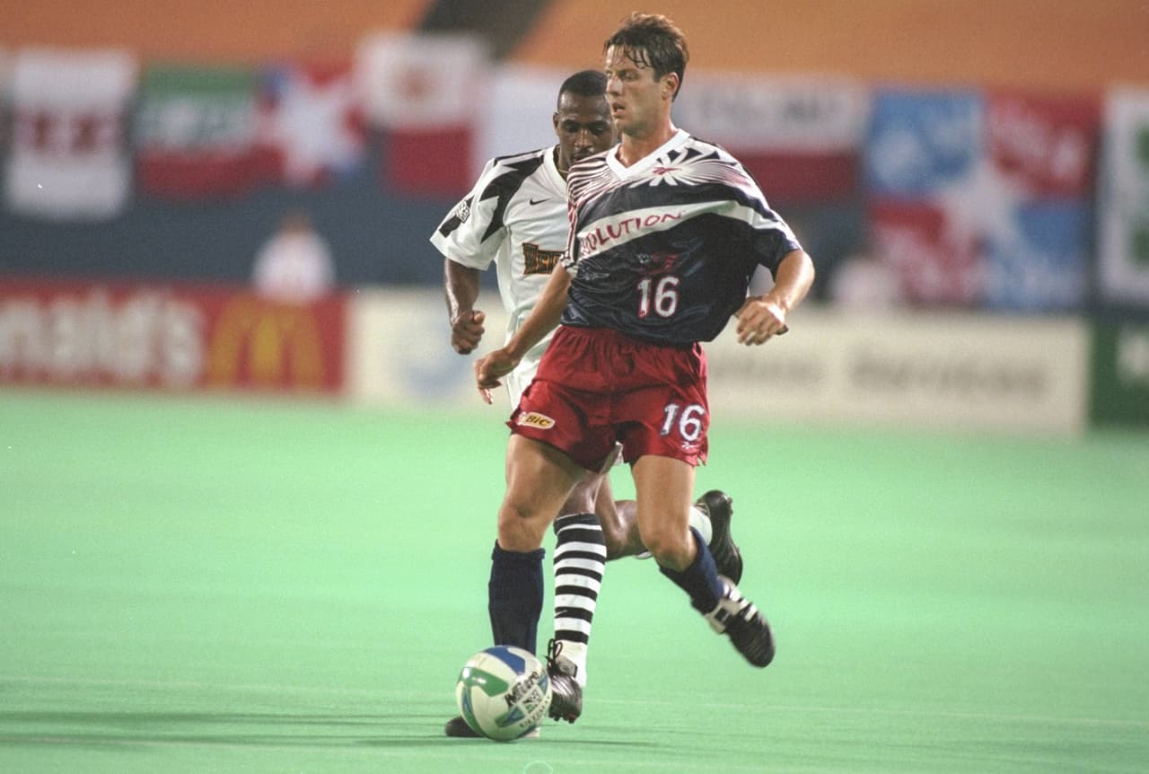 New England Revolution salía así a la cancha en 1996.
