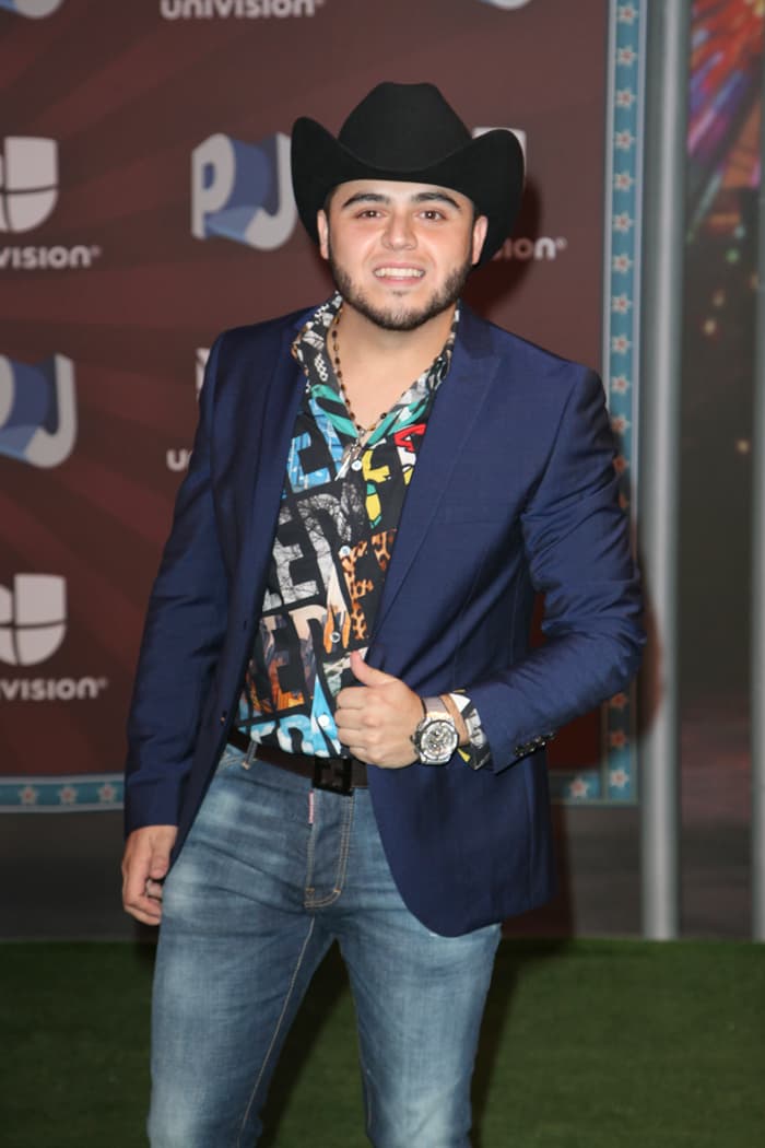 <b>Gerardo Ortiz:</b> cantante nominado en la categoría The Traffic ‘Jam’ (Canción para el Carro), por el tema 'Aerolínea Carrillo'.
