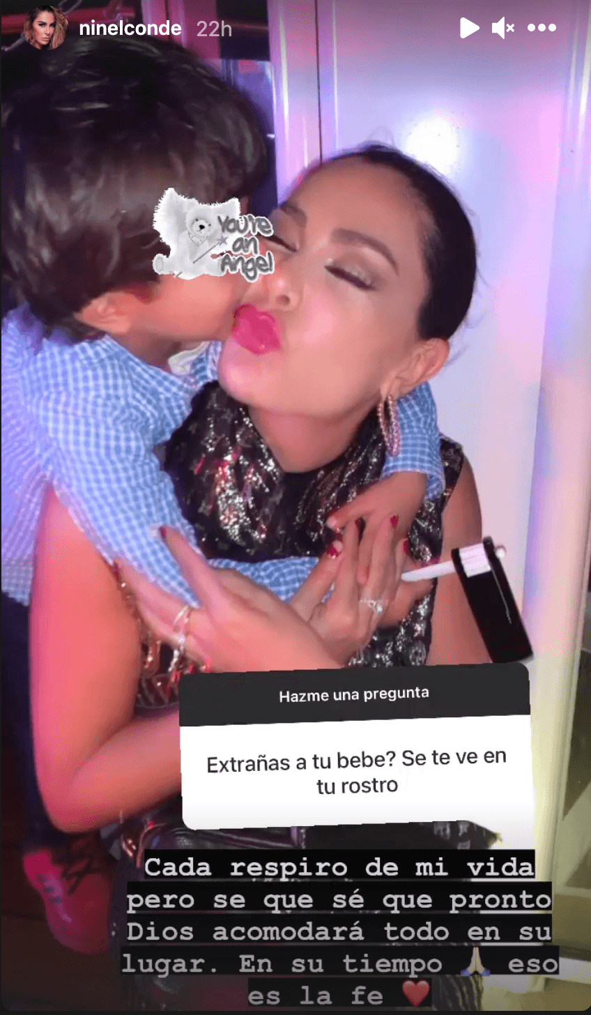 Confía en que pronto se resolverá el caso de custodia de su hijo. Actualmente, Emmanuel está bajo el cuidado de su papá, Giovanni Medina, quien pidió ayuda judicial y obtuvo la patria potestad provisionalmente.