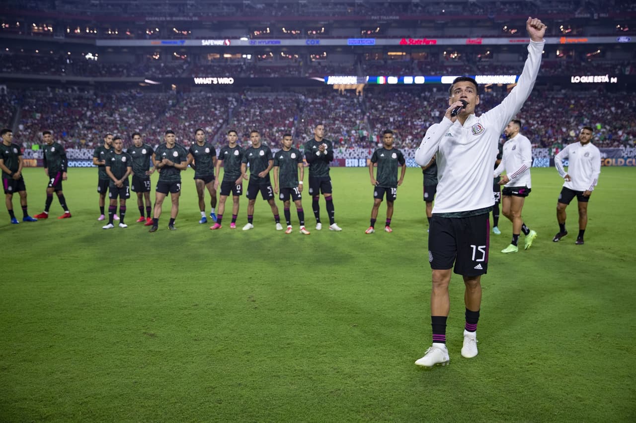 Hector Moreno, capitán de la selección mexicana, dio un mensaje a ala afición para que eviten realizar el grito homofóbico.