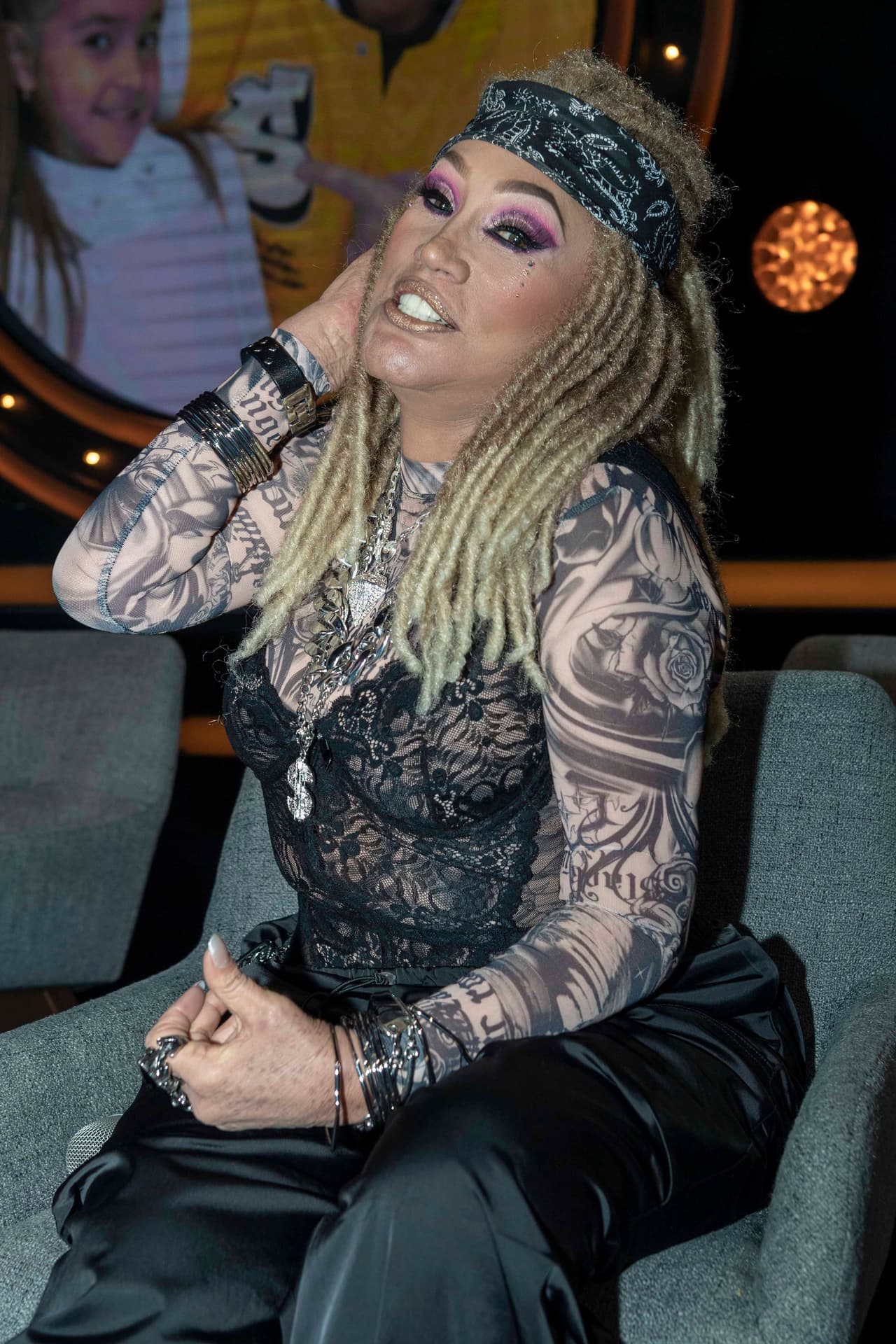 A la primera famosa que vimos completamente transformada fue a 'La Tesorito', quien después de estar en la última posición junto a Nohamy, al final de esta gala dio un giro al marcador y se ubicaron en el segundo lugar.