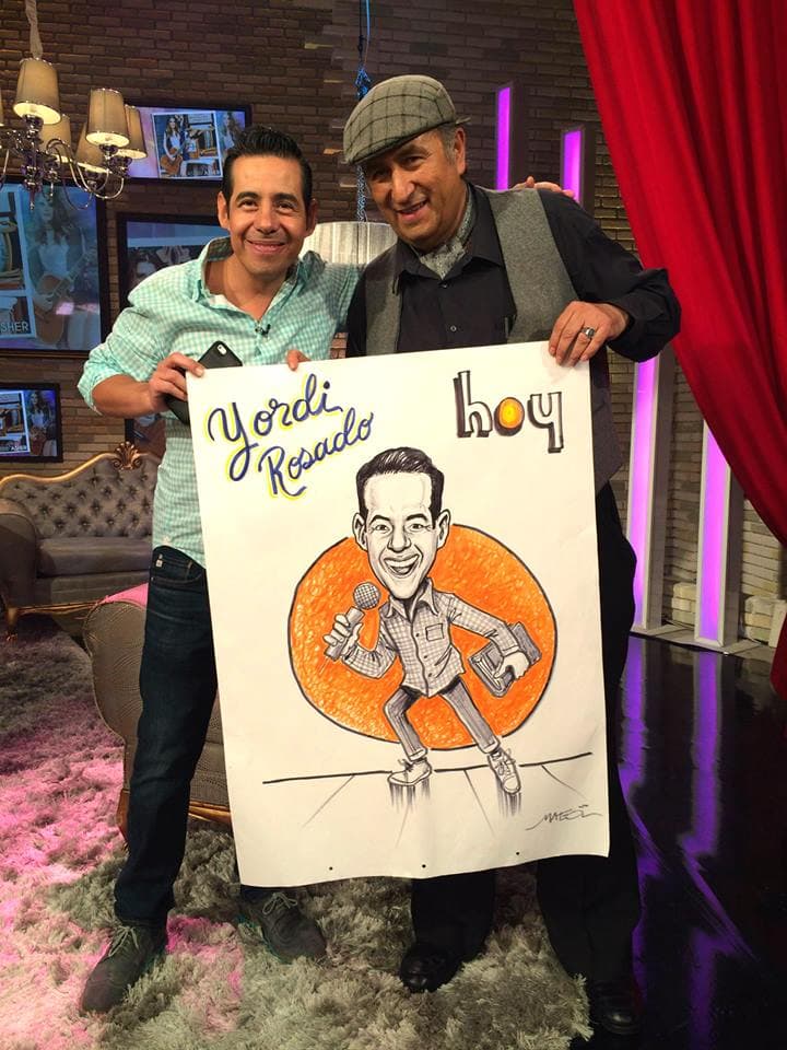 Yordi Rosado, el invitado de HOY. (7 de agosto).