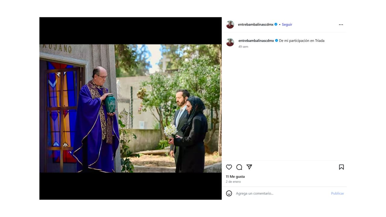 Juan José Zerboni en 'Triada'.