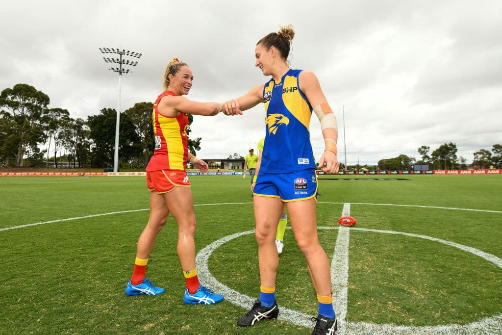 Saludo de la Liga Australiana de Futbol.