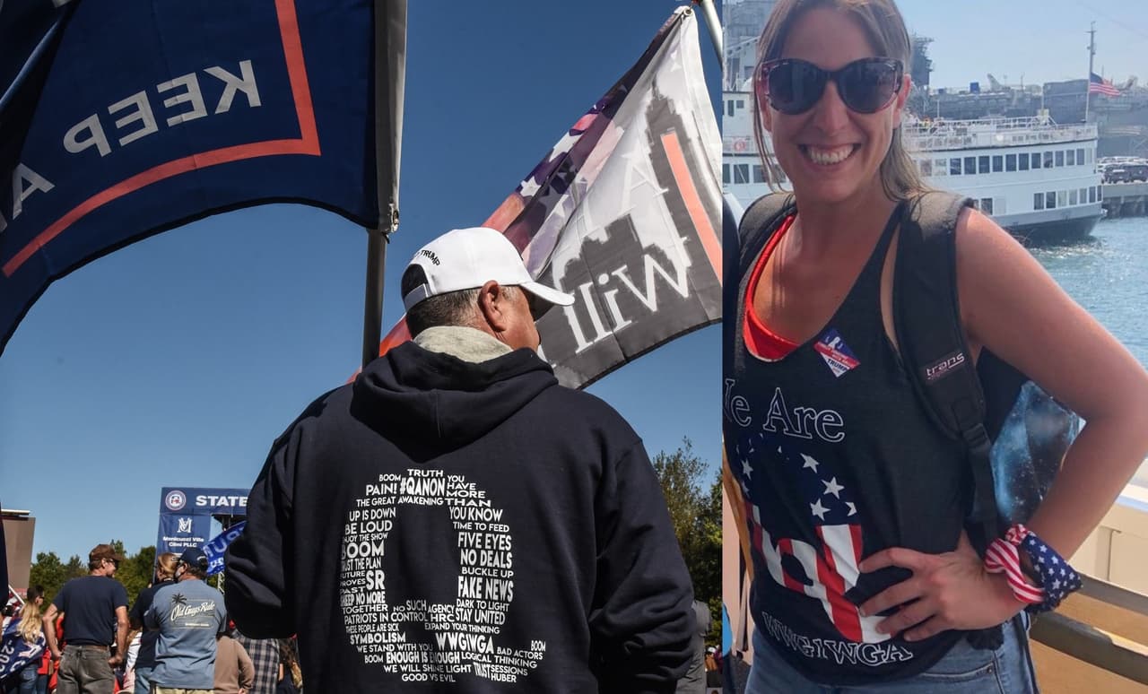 "La tormenta está aquí": La conspiración que creía la mujer muerta en el Congreso