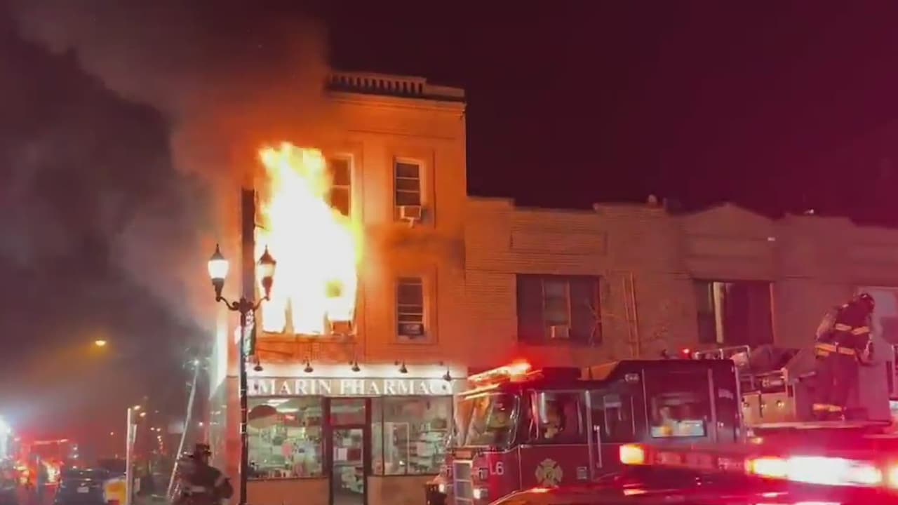 Cena de Acción de Gracias es interrumpida por incendio en West New York