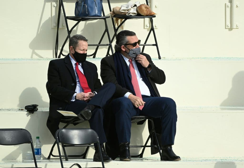 El senador republicnao Ted Cruz, otro de los que cuestionó los resultados de las elecciones.