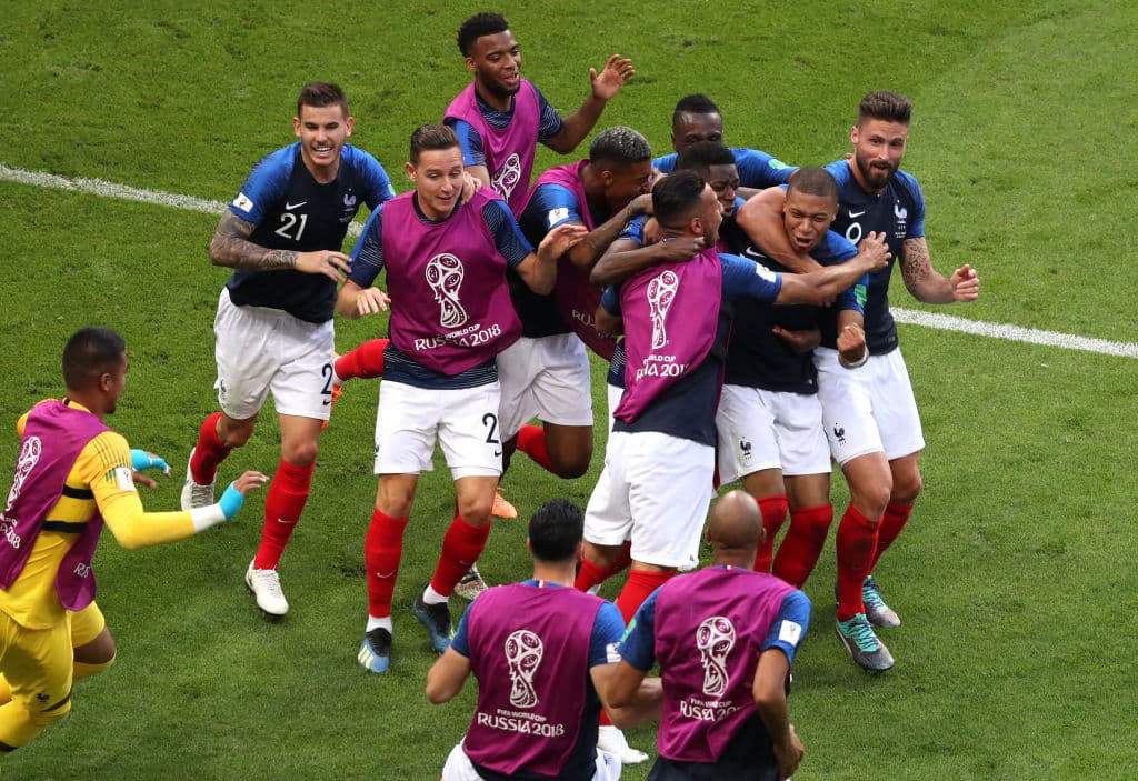 Los franceses sabían que eso era prácticamente una sentencia de clasificación a los octavos de final.