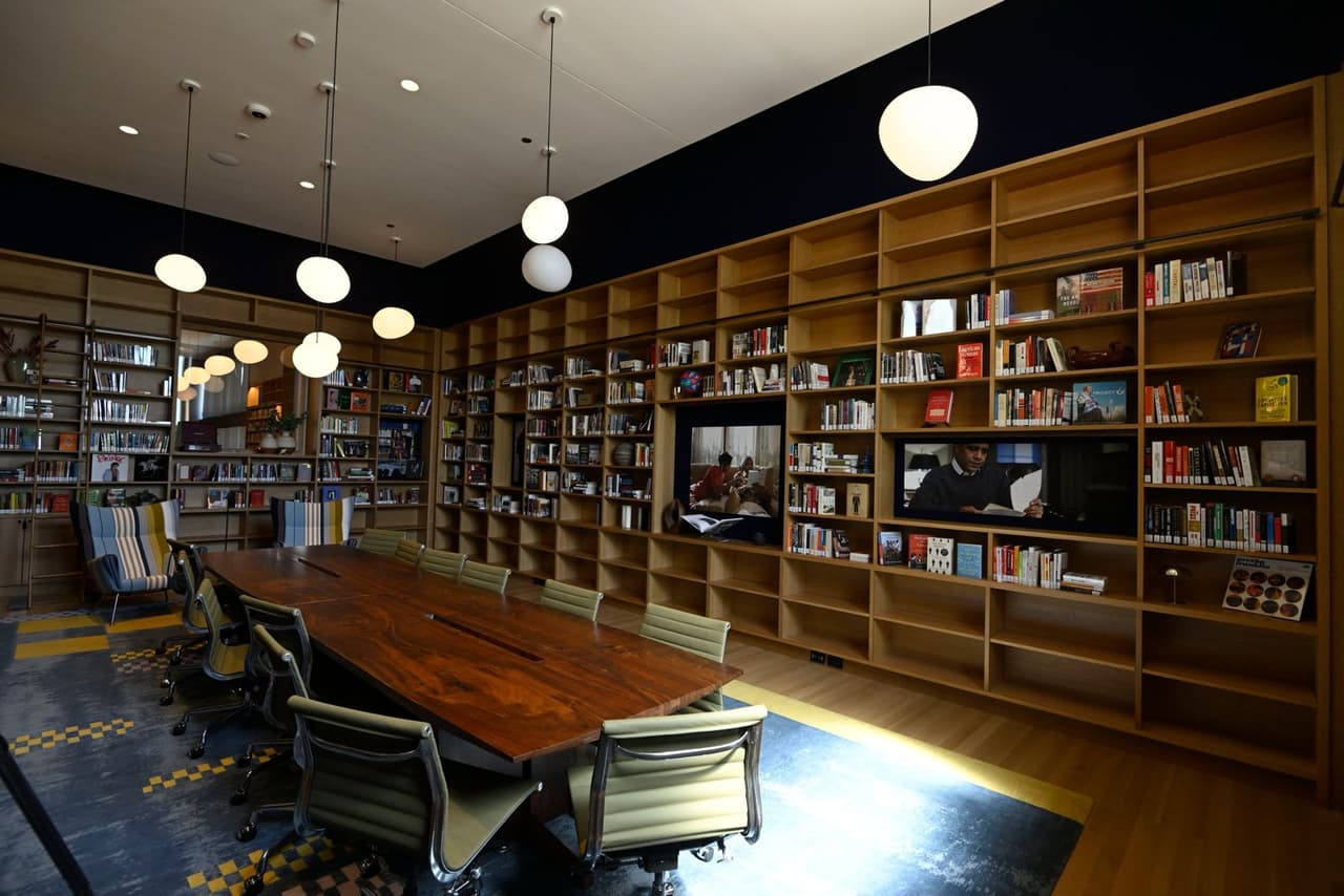 La sala de lectura del presidente en la Biblioteca Pública de Chicago, ubicada en el Centro Presidencial Obama en Chicago, el jueves 28 de mayo de 2026.