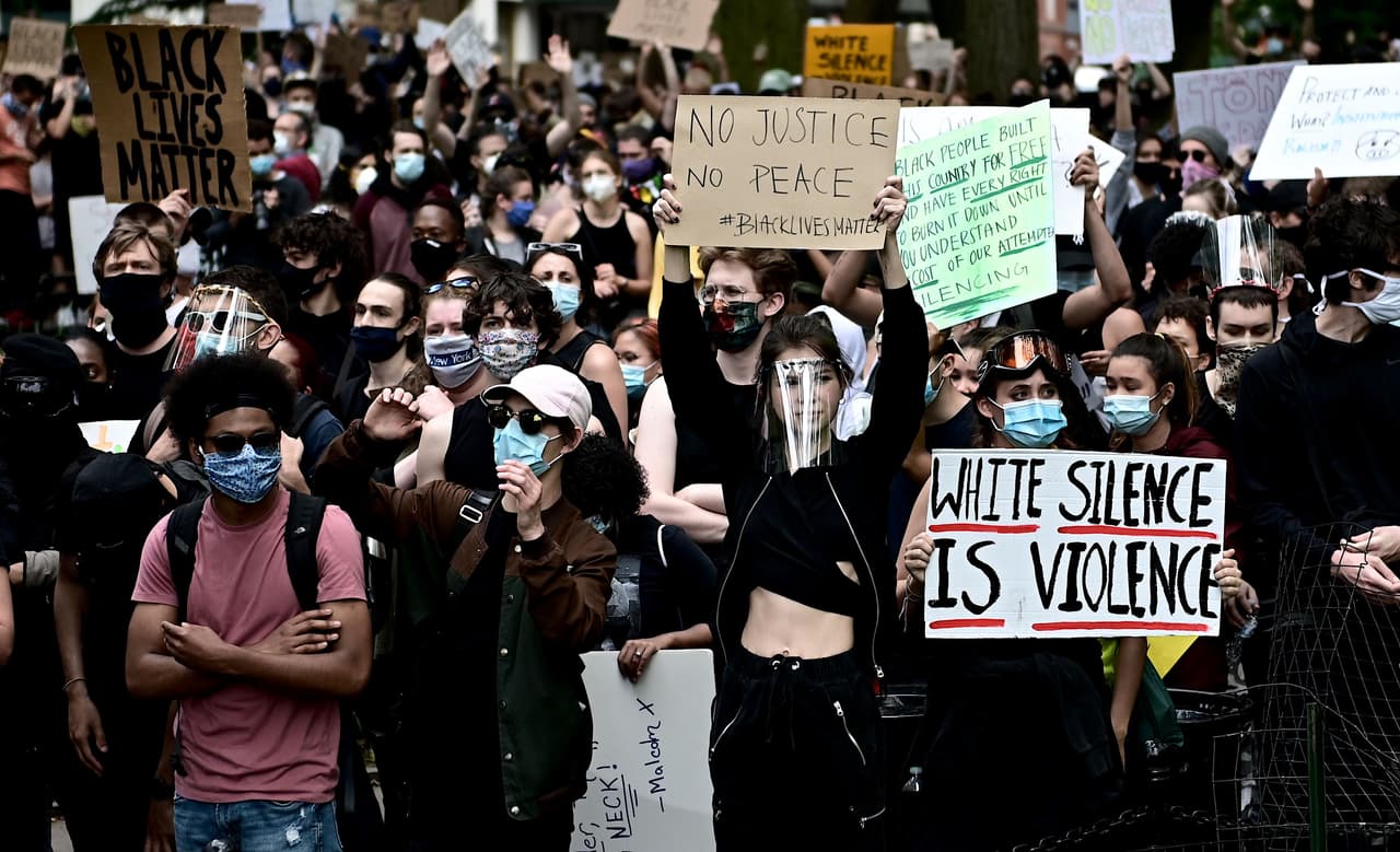 Sexto día consecutivo de protestas en NYC por la muerte de George Floyd.