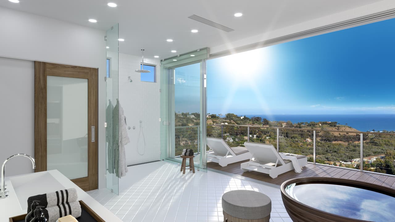 Se ubica en el pico de la montaña donde antes estaba el 'Castillo Kashan'.