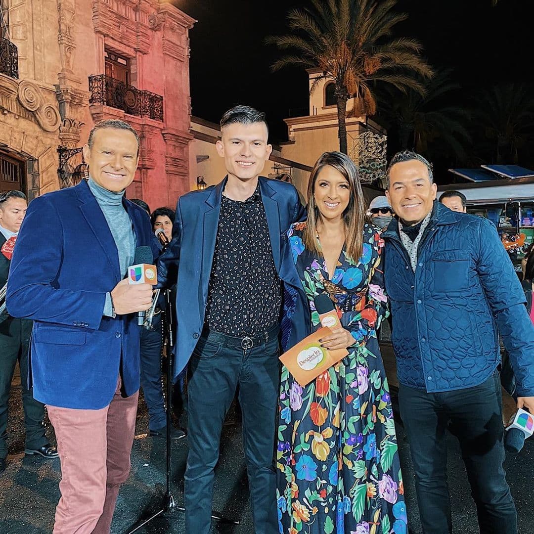 Arrancamos la semana con el pie derecho, recibiendo el amor de nuestros televidentes en Los Ángeles, pero también llevándoles más de una sorpresa.