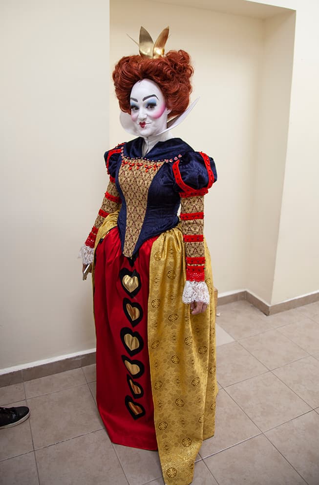 Siempre la recordaremos como la Reina de Corazones, personaje al que dio vida en la sexta gala.