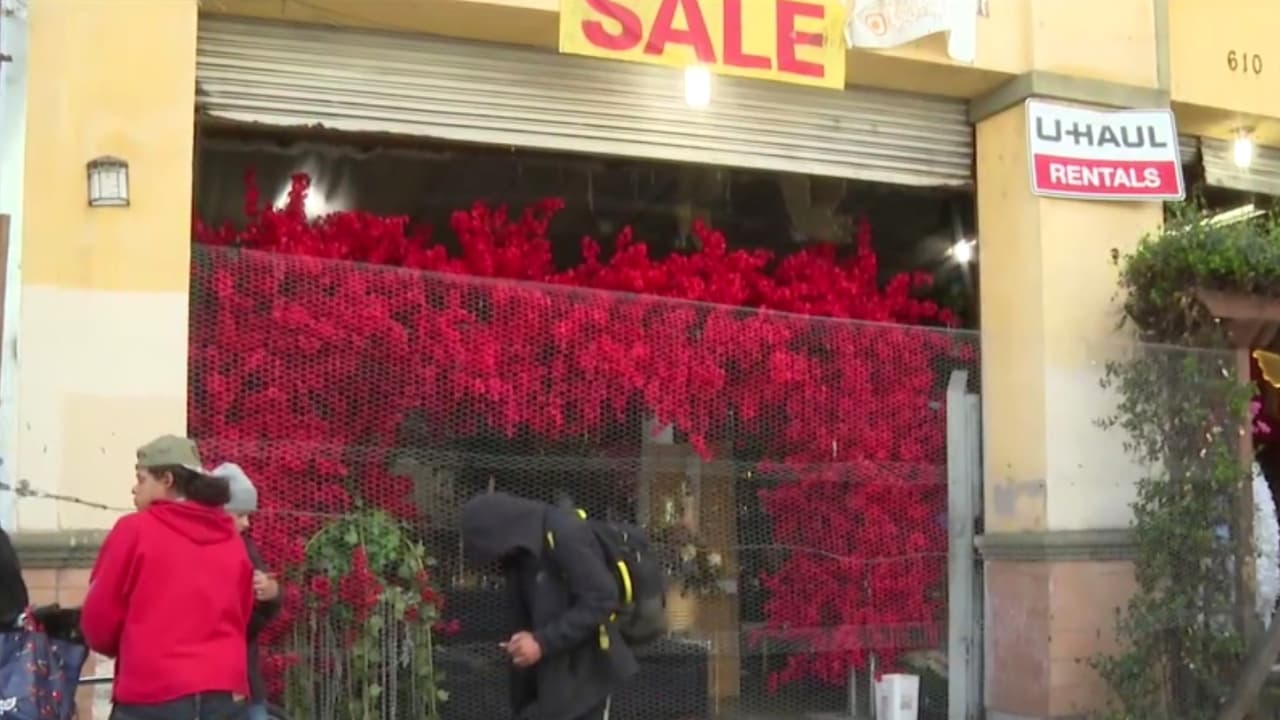 Dueño de negocio de flores denuncia que está a punto de quebrar debido a la indigencia en Skid Row