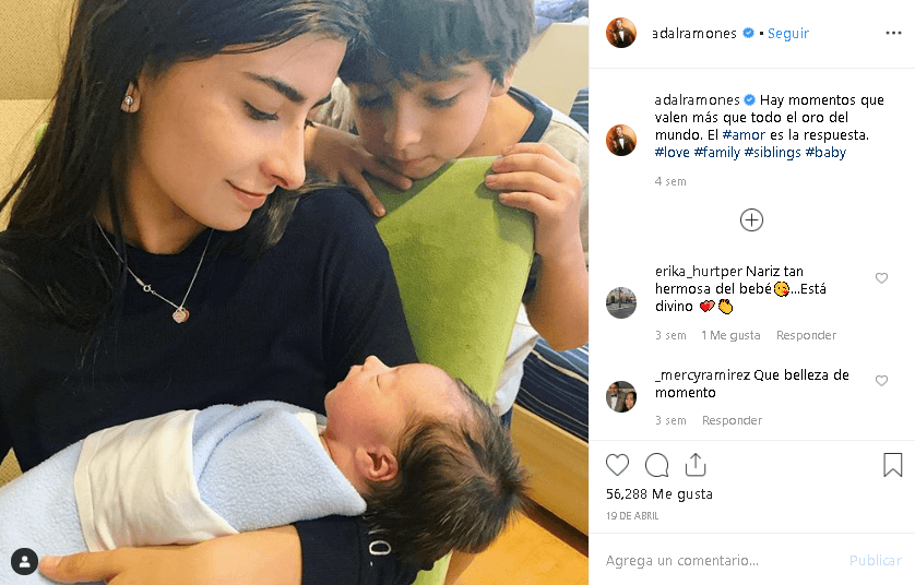 “Cuando lo cargué sentí algo cañón”, dijo.