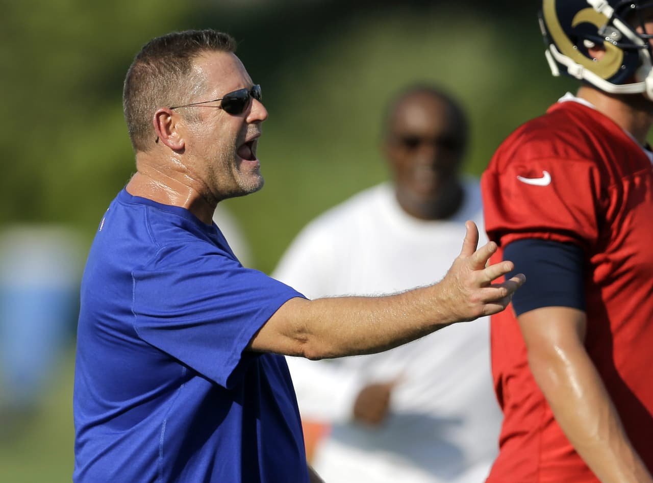 St. Louis Rams anunció el despido de Frank Cignetti como coordinador ofensivo