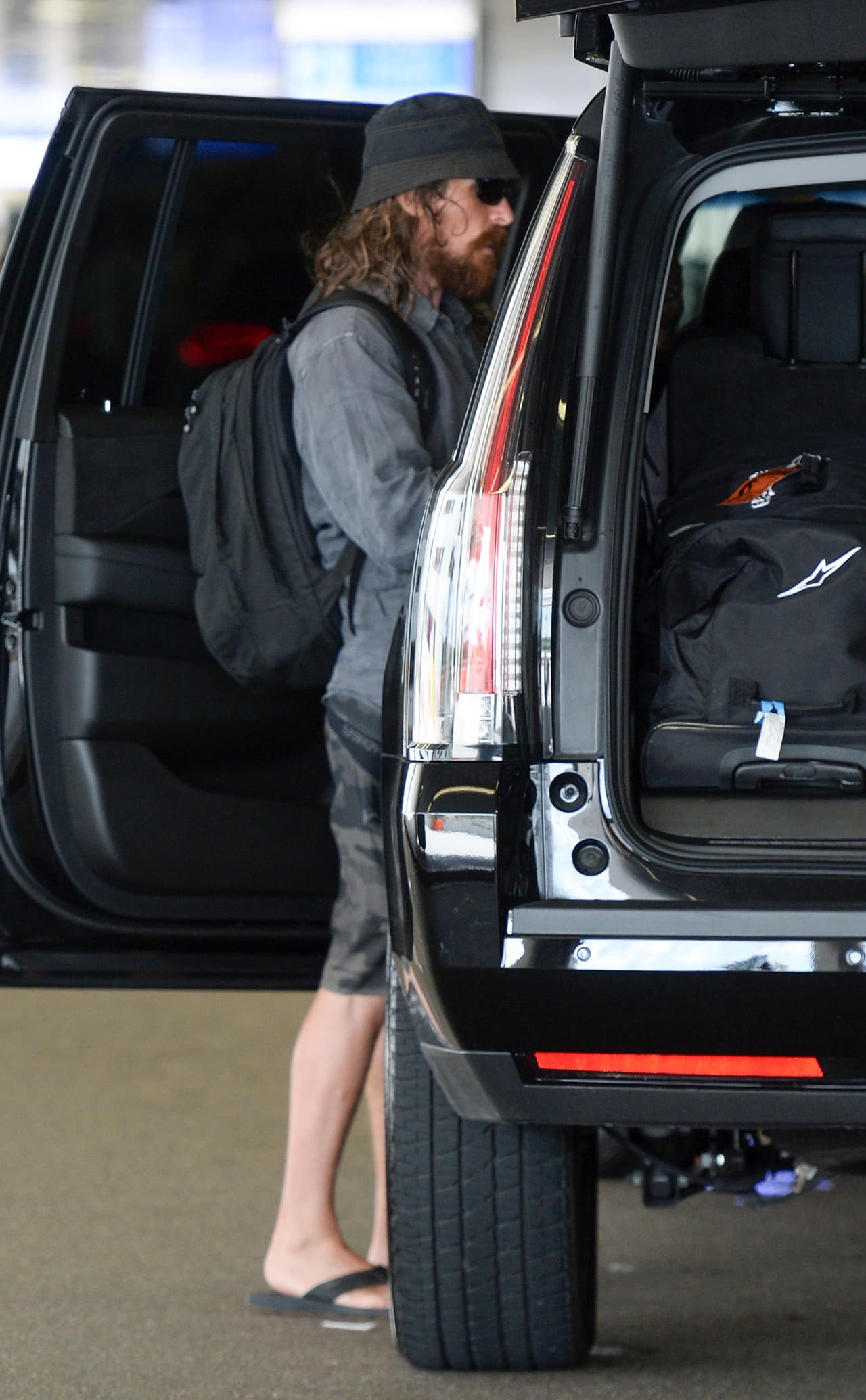Después la pareja se dirigió al aeropuerto de Miami para tomar uno de los vuelos.