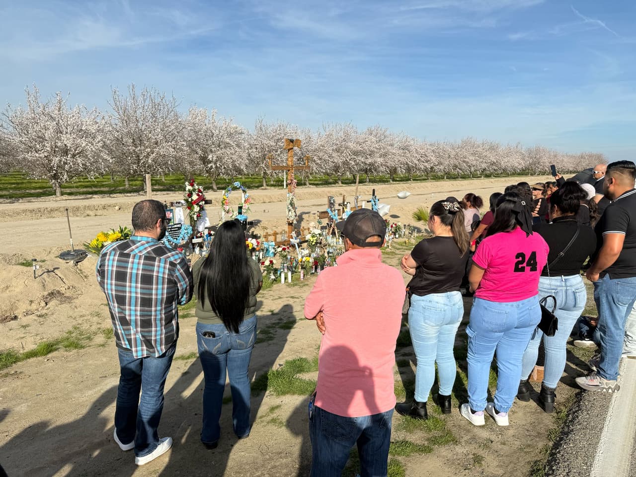 <b>Huella imborrable:</b> La comunidad agrícola del Valle Central, particularmente de Kerman y Firebaugh, resintió la pérdida de los trabajadores agrícolas.