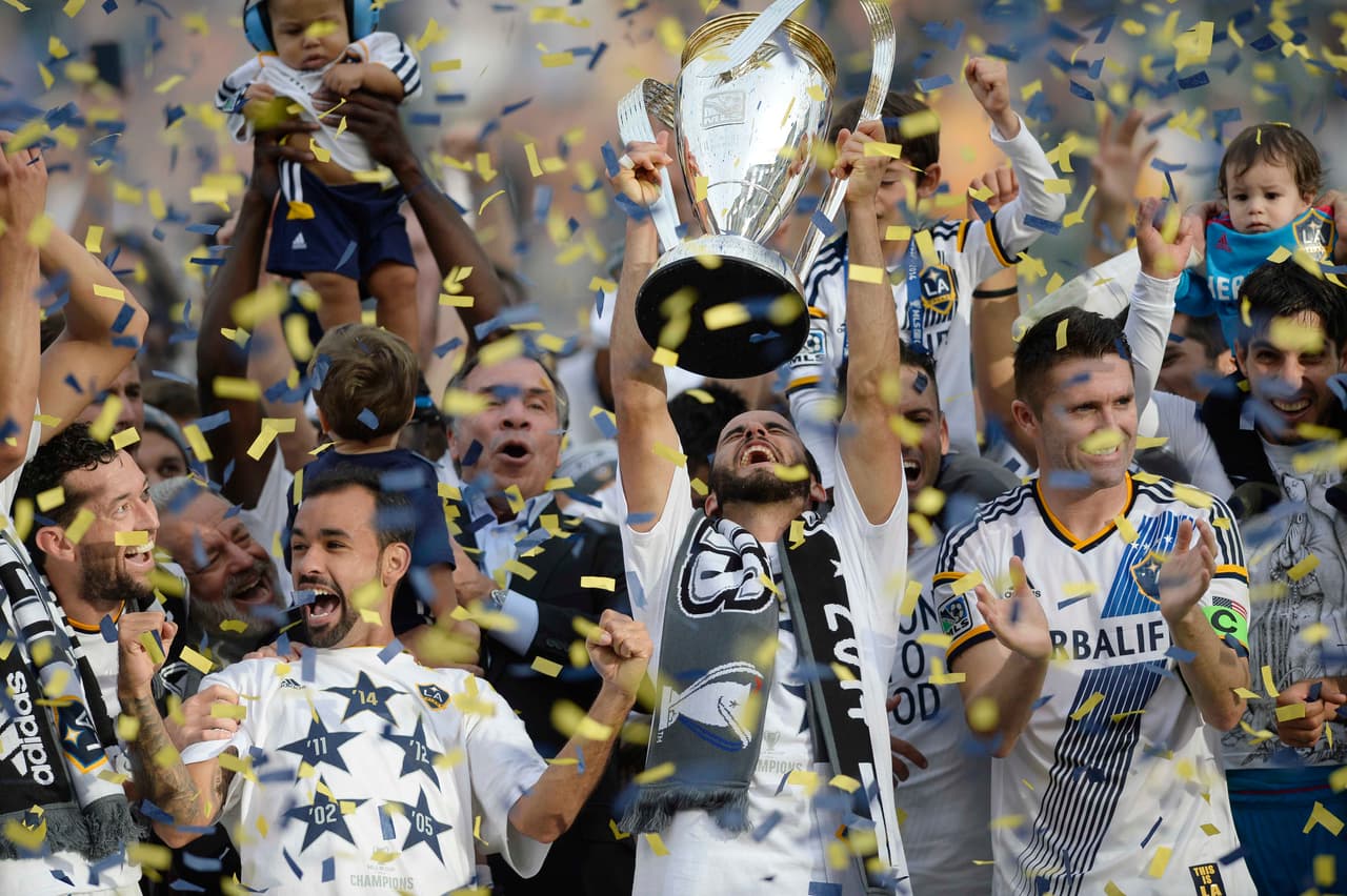 LA Galaxy alzó la MLS Cup por última vez en 2014.